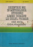 Cumpara ieftin Orientari Noi Metodologia Studierii Limbii Romane - Eugen Blideanu, Ion Serdean, Editura Didactica si Pedagogica, 1981
