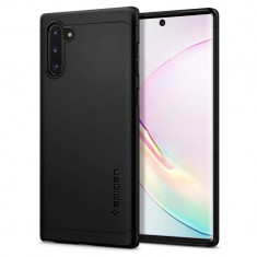 Husa Samsung Note 10, Premium, Spigen Thin Fit Classic, Negru foto