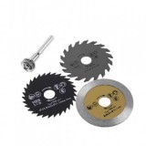 Set 3 Discuri Freza 54.8mm: Metal, Lemn, Beton, Prindere 6mm - Sculeprofionline