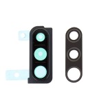 Geam Camera Samsung Galaxy A30s A307 Negru + Rama Protectie Obiectiv