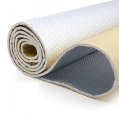 Material insonorizant auto cu strat din aluminiu, dimensiune 100cm x 100 cm x