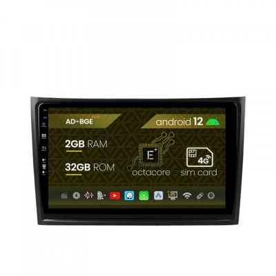 Navigatie Volvo XC90 (2002-2014), Android 12, E-Octacore 2GB RAM + 32GB ROM, 10.1 Inch - AD-BGE10002+AD-BGRKIT393 foto