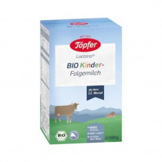 Topfer Kinder organic follow on milk, lapte praf, de la 1 an, 500g