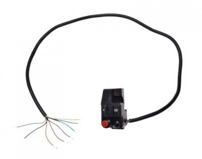 Intrerupator semnalizari moto/atv, montaj pe ghidon, d.22mm, culoare negru, file... Cod Produs: MX_NEW AW5191B foto