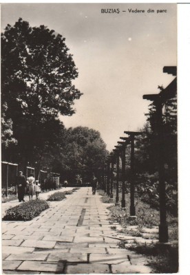 CPIB 15885 CARTE POSTALA - BUZIAS. VEDERE DIN PARC, RPR foto
