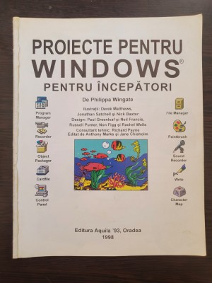 PROIECTE WINDOWS PENTRU INCEPATORI - Philippa Wingate foto