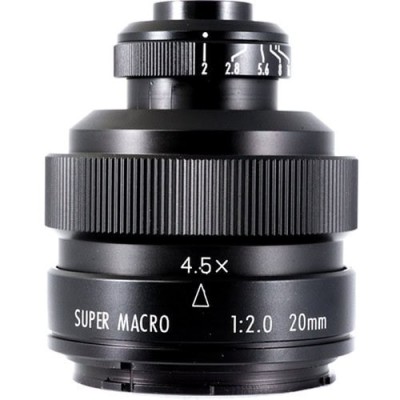 Obiectiv Manual Mitakon Creator 20mm F2 FF 4.5X Super Macro foto