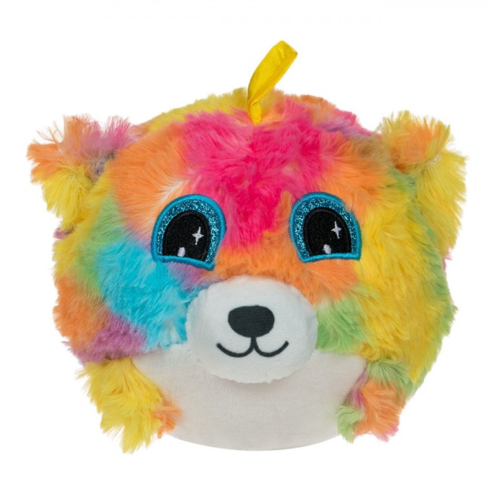 Minge Pufoasă 3D, Model Vulpe, Multicolor, 15cm