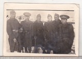 Bnk foto Militari cu armament - anii `40, Alb-Negru, Romania 1900 - 1950, Militar