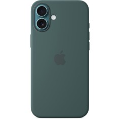 Husa de protectie Apple Silicone Case with MagSafe pentru iPhone 16 Plus - Lake Green