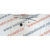 Kit reparatie Mecanism ridicare geam fata Renault Megane 2 (M) 11.2002-10.2008 electrica fata stanga (cablu role si suport geam) Kft Auto, AutoLux