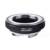 Adaptor montura K&amp;F Concept M42-LM de la M42 la Leica M KF06.163