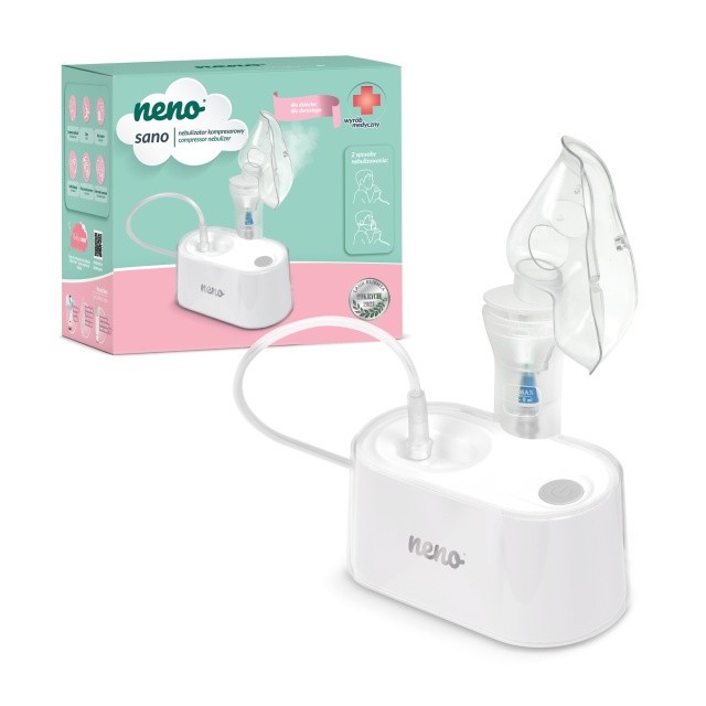 Neno Sano &ndash; nebulizator pneumatic, cu piston și compresor