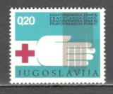 Iugoslavia.1975 Marci de binefacere-Crucea Rosie SI.434