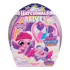 Set de joaca cu 2 figurine, Hatchimals, Petrecerea de la piscina, 6072786