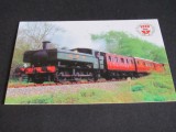 Locomotiva Pannier 1638 GWR, Calea Ferată Kent &amp; East Sussex . Ilustrată Temă Feroviară, Necirculata, Printata