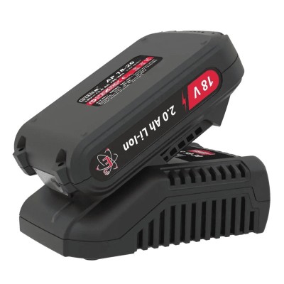Set incarcator si acumulator Li-Ion Kit LGAP 18-3020 Gude 58540 18 V, 2 Ah foto