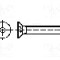 Surub M5, o&amp;#355;el, lungime 16mm, ingropat, pas filet {{Pas filet}}, BOSSARD - 3808866