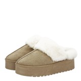 Papuci imblaniti maro deschis HY88-58 116, 38 - 41