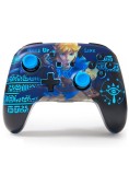 Powera Enhanced Wireless Controller With Lumectra Etched Wake Up Link NSW