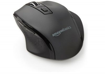 Mouse wireless Amazon Basics, 2.4 GHz , DPI reglabil, negru - RESIGILAT foto