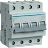 Siguranta automata 25A 4P Curba C 6ka Hager MC425A