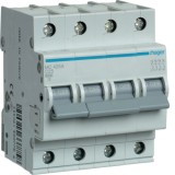 Siguranta automata 25A 4P Curba C 6ka Hager MC425A