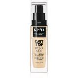 NYX Professional Makeup Can&#039;t Stop Won&#039;t Stop Full Coverage Foundation fond de ten cu acoperire ridicată culoare 6.3 Warm Vanilla 30 ml