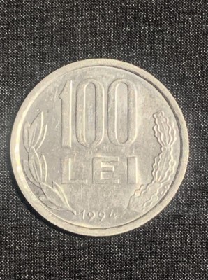 Moneda 100 lei 1994 foto