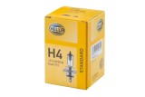 Bec auto halogen HELLA H4 12V; 60/55W; performance; 60% mai multa lumina; P43t; 8GJ223498221, 1 buc.