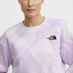 The North Face bluza femei, culoarea violet, modelator, NF0A881DUI61