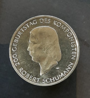 10 euro &amp;quot;Robert Schumann&amp;quot; 2010, R.F.G. - G 4216 foto