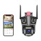 Camera de Supraveghere Tripla, 12MP, 6K, wifi, zoom x10