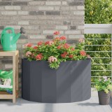 vidaXL Jardinieră Antracit 90 x 45 x 50 cm Oțel 883712
