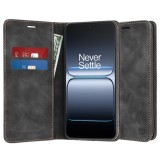 Husa piele OnePlus Nord 5 Asteroid GSM Confy Cover, negru
