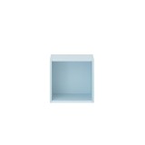 Dulap de perete deschis Boxie 40x40x27 cm, Albastru, Modular, Raft Depozitare