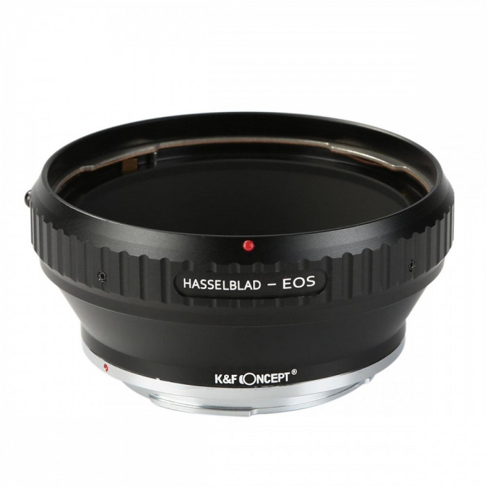 Adaptor montura K&amp;F Concept Hasselblad-EOS de la Hasselblad la Canon EOS cu adaptor pentru trepied KF06.161