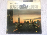 Jerry Allen Magic Organ Sound disc vinyl lp muzica jazz metronome germany VG+