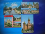 HOPCT LOT 2340 TIMISOARA -JUD TIMIS -4 CARTI POSTALE-CIRCULATE