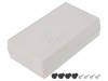 Carcasa universala GAINTA ABS Gri Deschis 82x142x38mm ABSG1204G Cu Cavitate Eticheta UL94HB