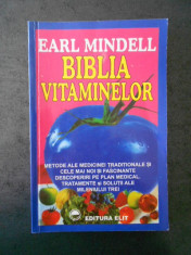 EARL MINDELL - BIBLIA VITAMINELOR foto