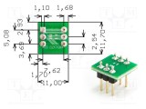 Placă prototip universală două feţe 11x11,7mm ROTH ELEKTRONIK