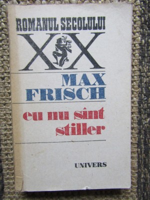 EU NU SINT STILLER - MAX FRISCH foto