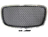 Grila masca fata CHRYSLER 300, 2015-2019, cu rame cromate; type SRT; negru; TUNING,