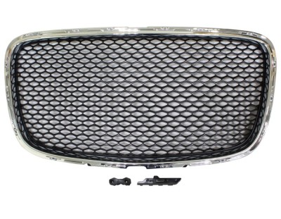 Grila masca fata CHRYSLER 300, 2015-2019, cu rame cromate; type SRT; negru; TUNING, foto