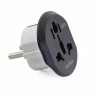 Adaptor priza universal la EU cu impamantare, 16 A, KT168, Oem