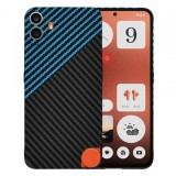 Husa pentru Nothing CMF Phone 1, Techsuit, Carbonite FiberShell, Bleu
