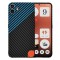 Husa pentru Nothing CMF Phone 1, Techsuit, Carbonite FiberShell, Bleu