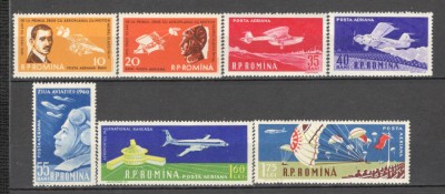Romania.1960 Posta aeriana-Ziua marcii postale XR.393 foto