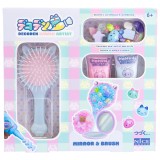 Cumpara ieftin Kit creativ Decoden , Oglinda si perie kawaii de decorat cu pasta colorata